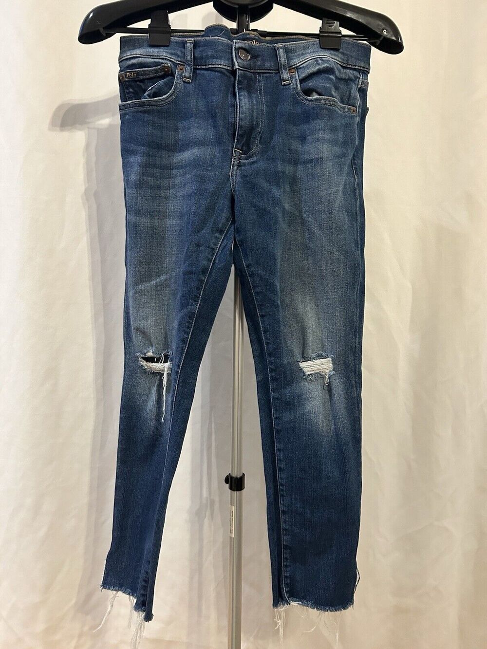 Polo Ralph Lauren Distressed Denim Jeans Women's size 29R